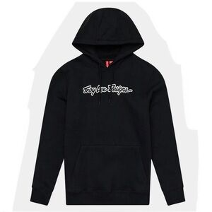 Troy Lee Designs Men’s Signature Pullover Hoodie Black Size Medium